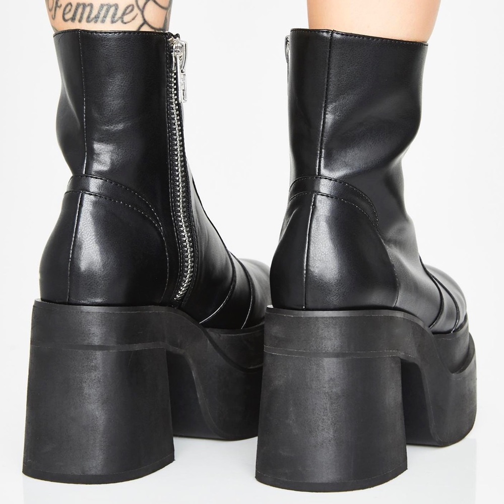 ISO!!! KLUB KIDD PLATFORM BOOTS 🖤🙏🏻✨ - Picture 4 of 4